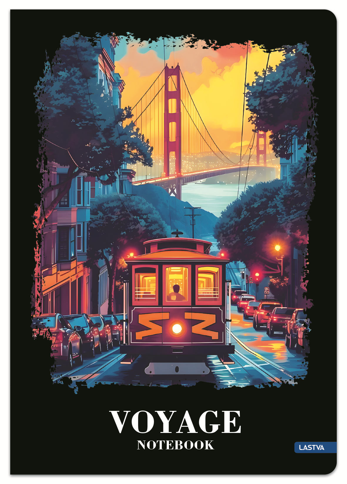 SVESKA 96 LISTOVA A4 LINIJA VOYAGE (više dezena) - Knjižara Riznica Beograd